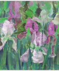 Belles and Whistles Blooming Iris - A1 Rice Decoupage Paper. Image of the Blooming Iris Decoupage paper with a white background.