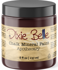 Jar of Dixie Belle Chalk Mineral Paint on a white background