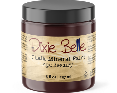 Jar of Dixie Belle Chalk Mineral Paint on a white background