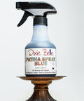 Dixie Belle Patina Spray Blue bottle on a white background
