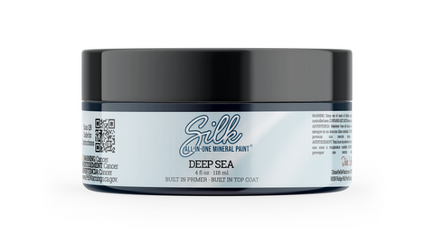 4 oz. jar of Deep Sea Silk Mineral Paint