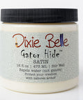 Jar of 16 oz. Dixie Belle Gator Hide Satin on a white background