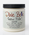 Jar of 8 oz. Dixie Belle Gator Hide Satin on a white background