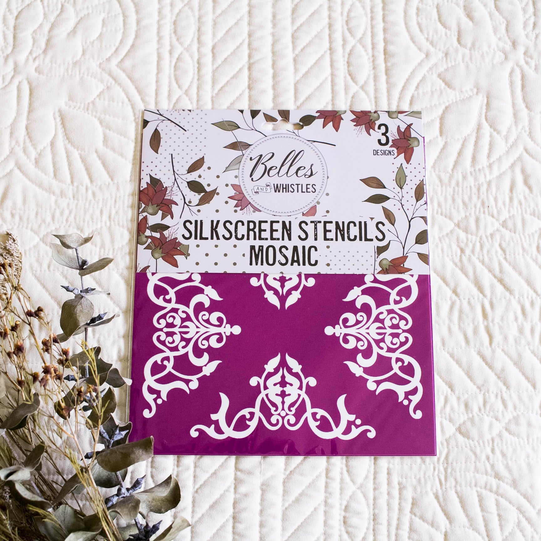 Mosaic - Silkscreen Stencil - Dixie Belle Paint Company