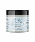 Baja Gray Silk All-In-One Mineral Paint is perfect for painting kitchen cabinets, bathroom cabinets and painting furniture. Image shows a closed container of Baja Gray Silk All-In-One Mineral Paint against a white background.