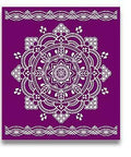 Belles and Whistles Mandala - Silkscreen Stencil provides an extra decorative touch to any project! Silkscreen stencil Mandala.