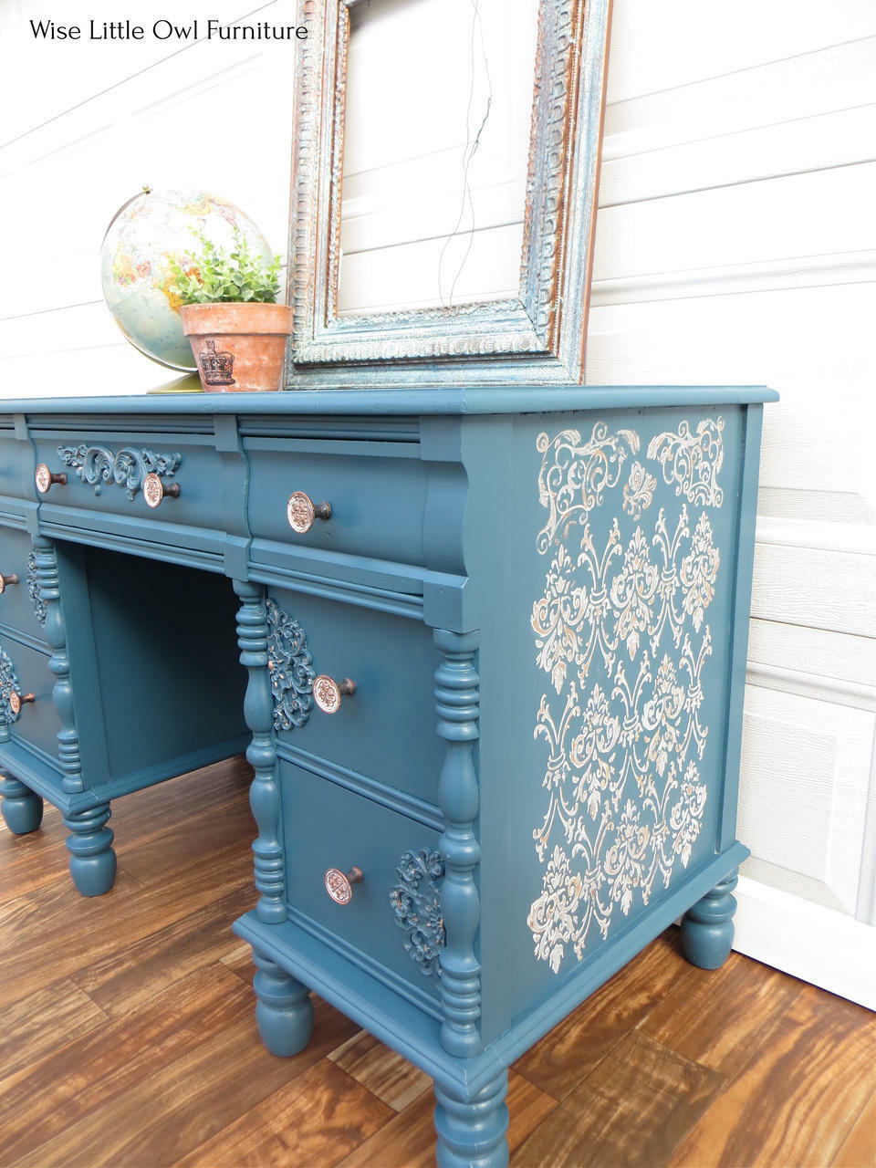 Royal Damask - Stencil - Dixie Belle Paint Company