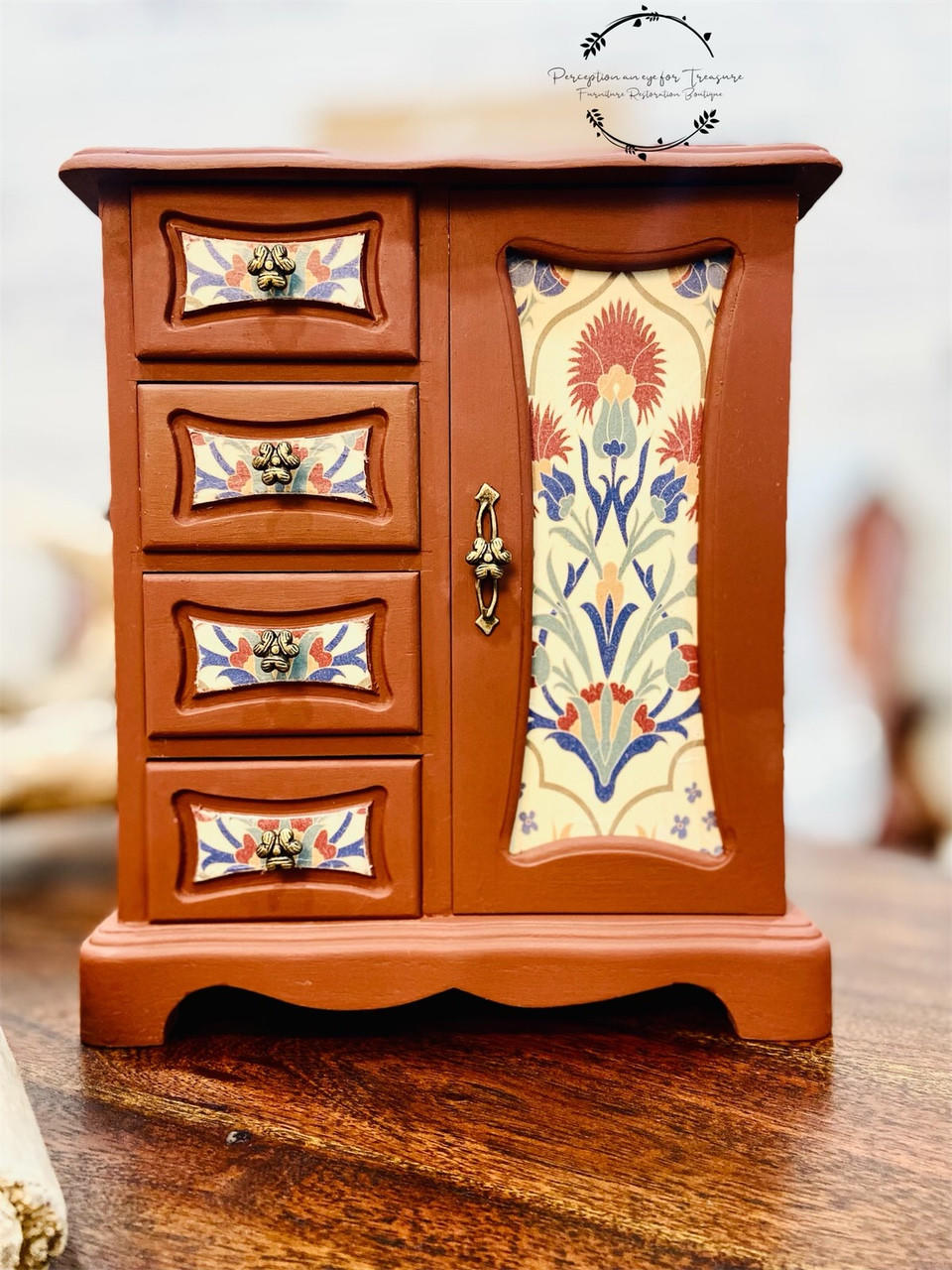 デコパージュꔛ‬ꕤインテリア雑貨♡ハサミホルダー&マルチBOX♡スズランリメイク Whimsical Mediterranean - Premium Rice Decoupage Paper – Dixie