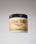 A 16 fl oz (473 ml) jar of Dixie Belle Clear Coat Flat with a black lid and a beige label, displayed against a plain light background.