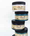 Dixie Belle Paint 4 oz All 64 Colors - Package - Various 4oz Dixie Belle Chalk Mineral Paints stacked against a white background.