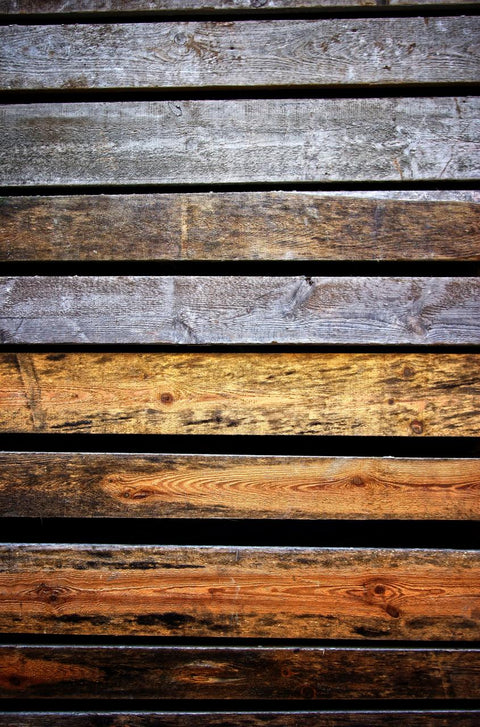 Dixie Belle Paint 4 oz All Moonshine Metallics Colors - Package  Pallet painted with various Moonshine Metallic Paint colors.