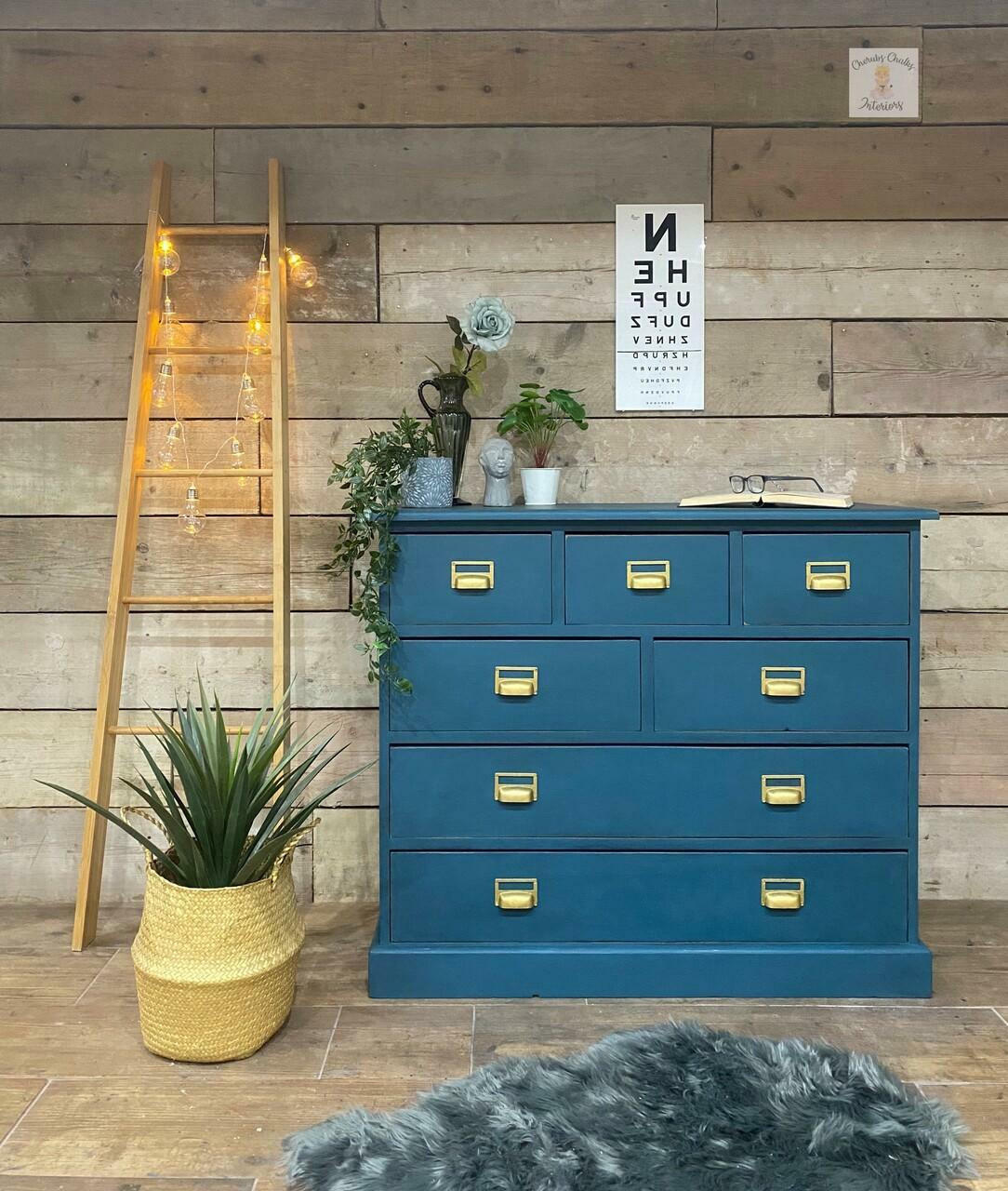 Antebellum Blue Chalk Mineral Paint - Dixie Belle Paint Company