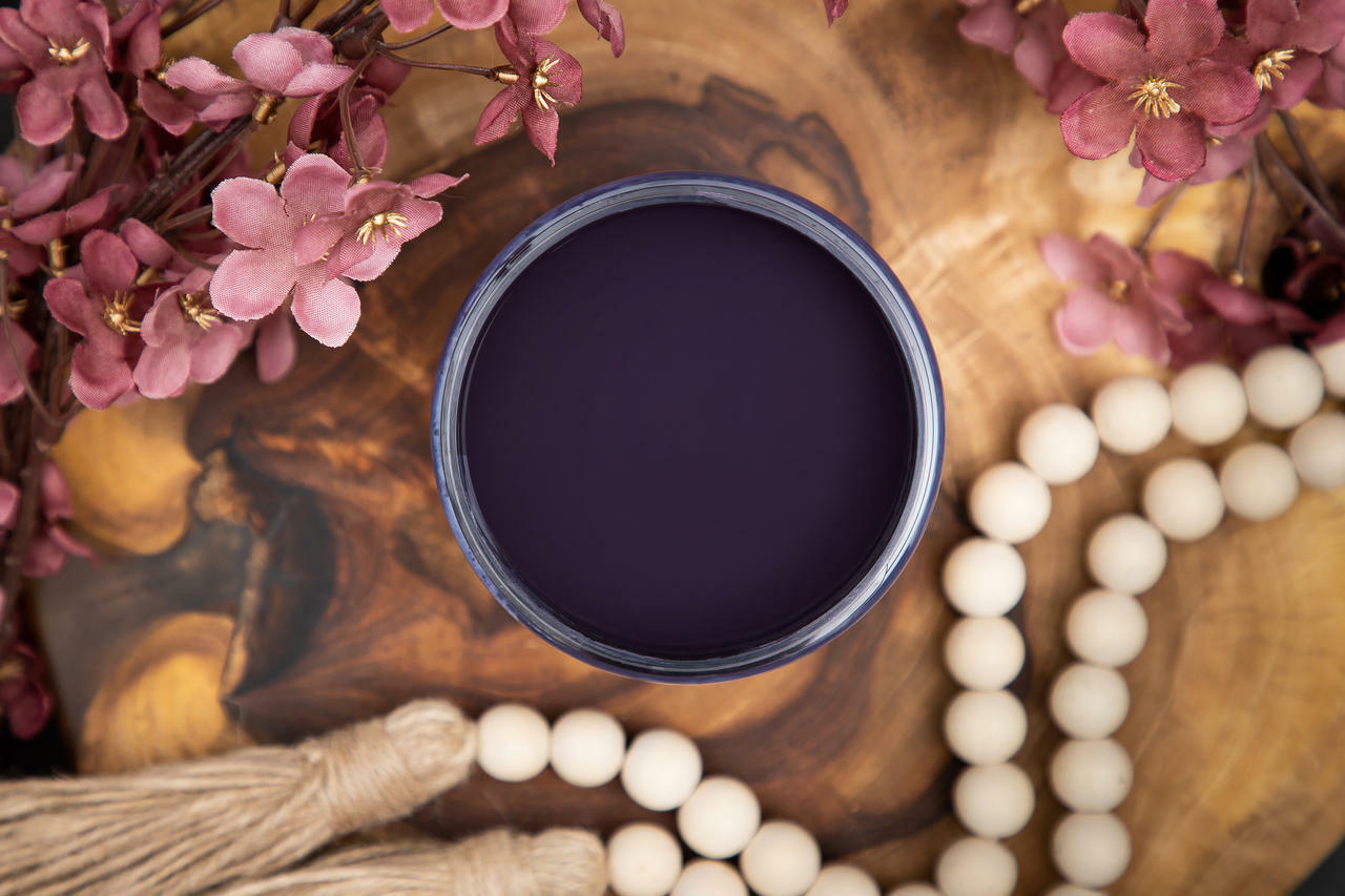 Aubergine Chalk Mineral Paint - Dixie Belle Paint Company