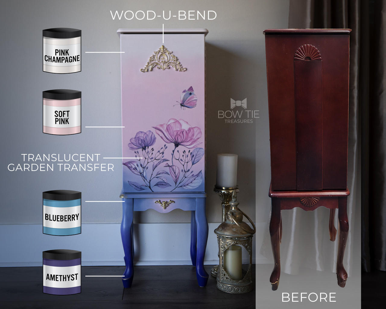 Blueberry Chalk Mineral Paint - Dixie Belle Paint Company