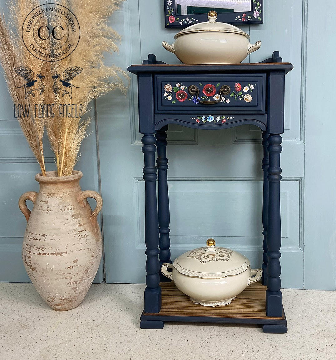 Bunker Hill Blue Chalk Mineral Paint - Dixie Belle Paint Company