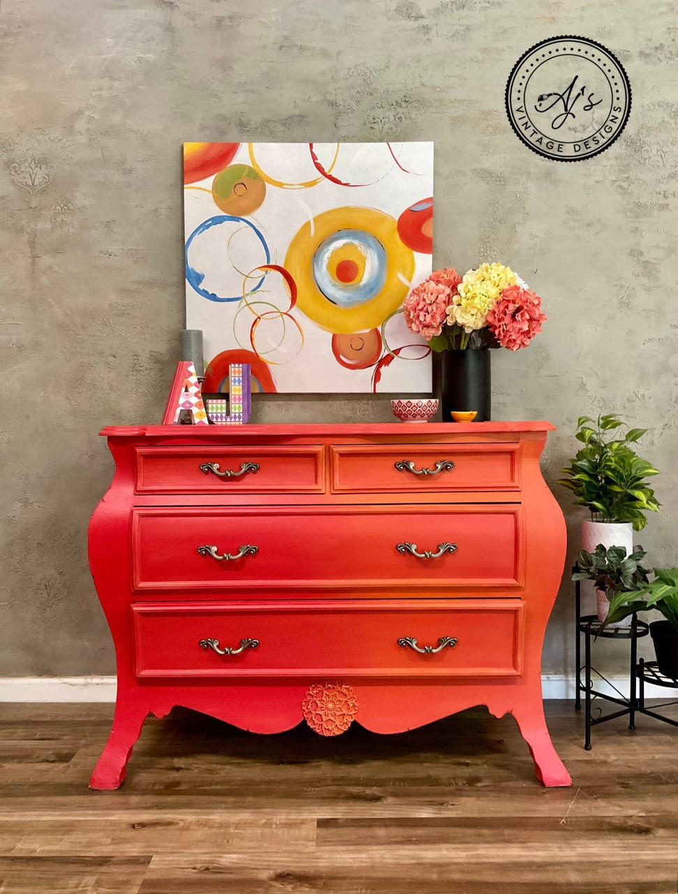Florida Orange Chalk Mineral Paint - Dixie Belle Paint Company
