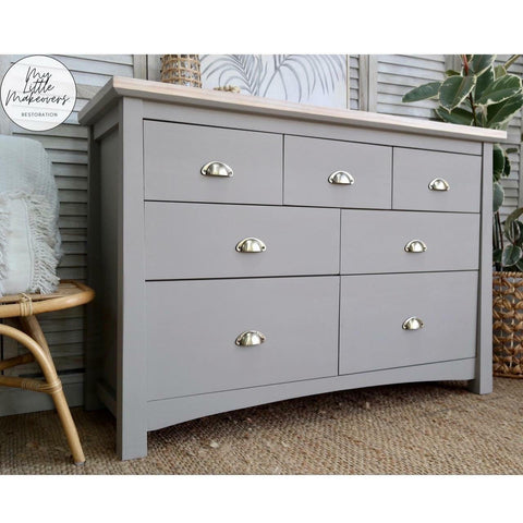 french linen chalk paint dresser Dresser Makeover with Annie Sloan Chalk Paint French Linen