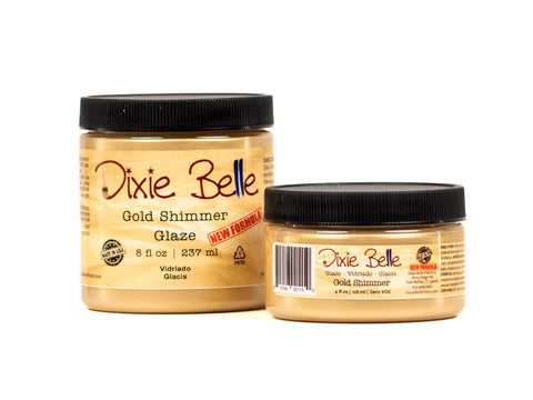 Gold Shimmer Glaze