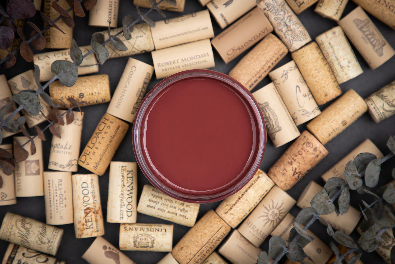Muscadine Wine Chalk Mineral Paint - Dixie Belle Paint Company