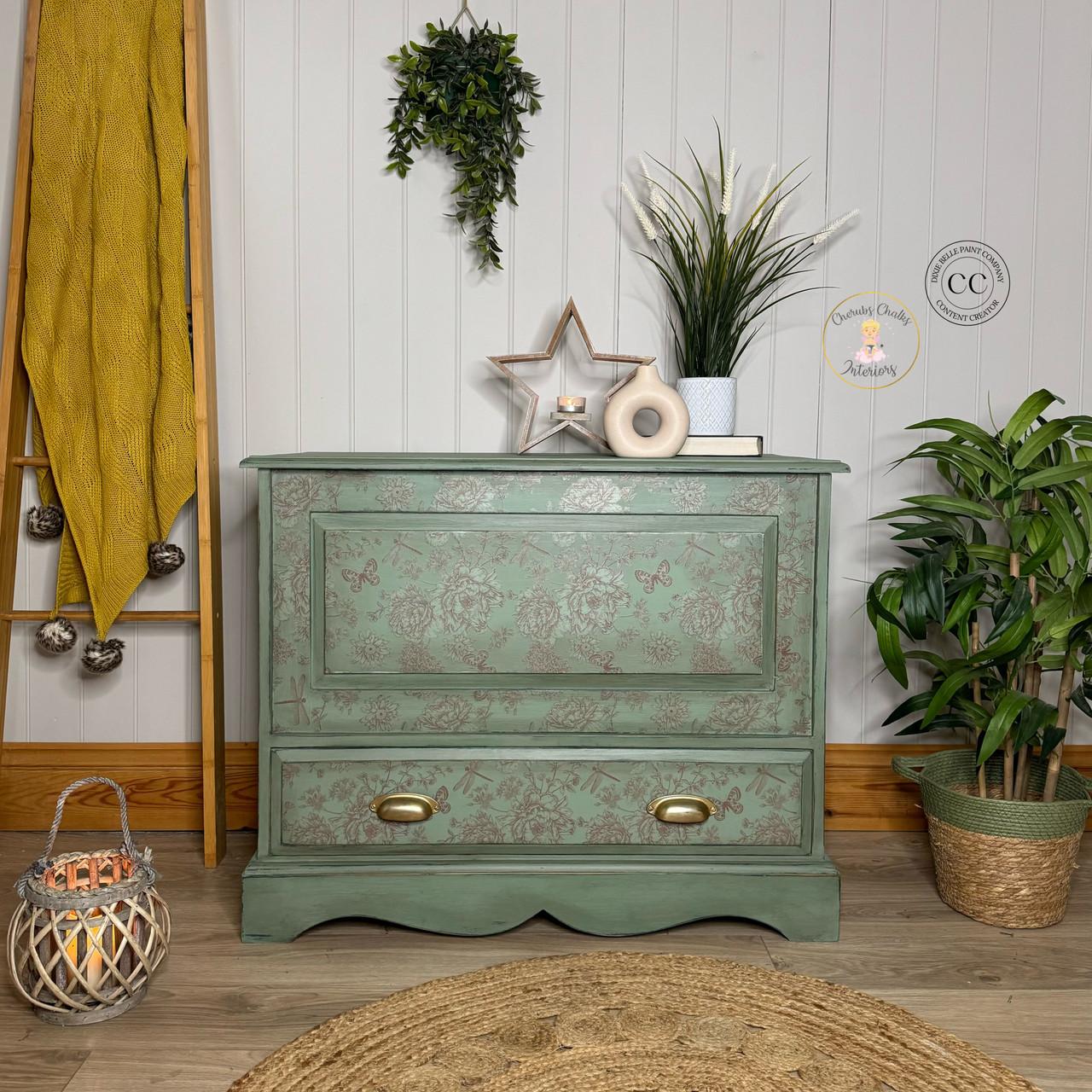 Dragonfly Blooms - Large Transfer | Dixie Belle Paint