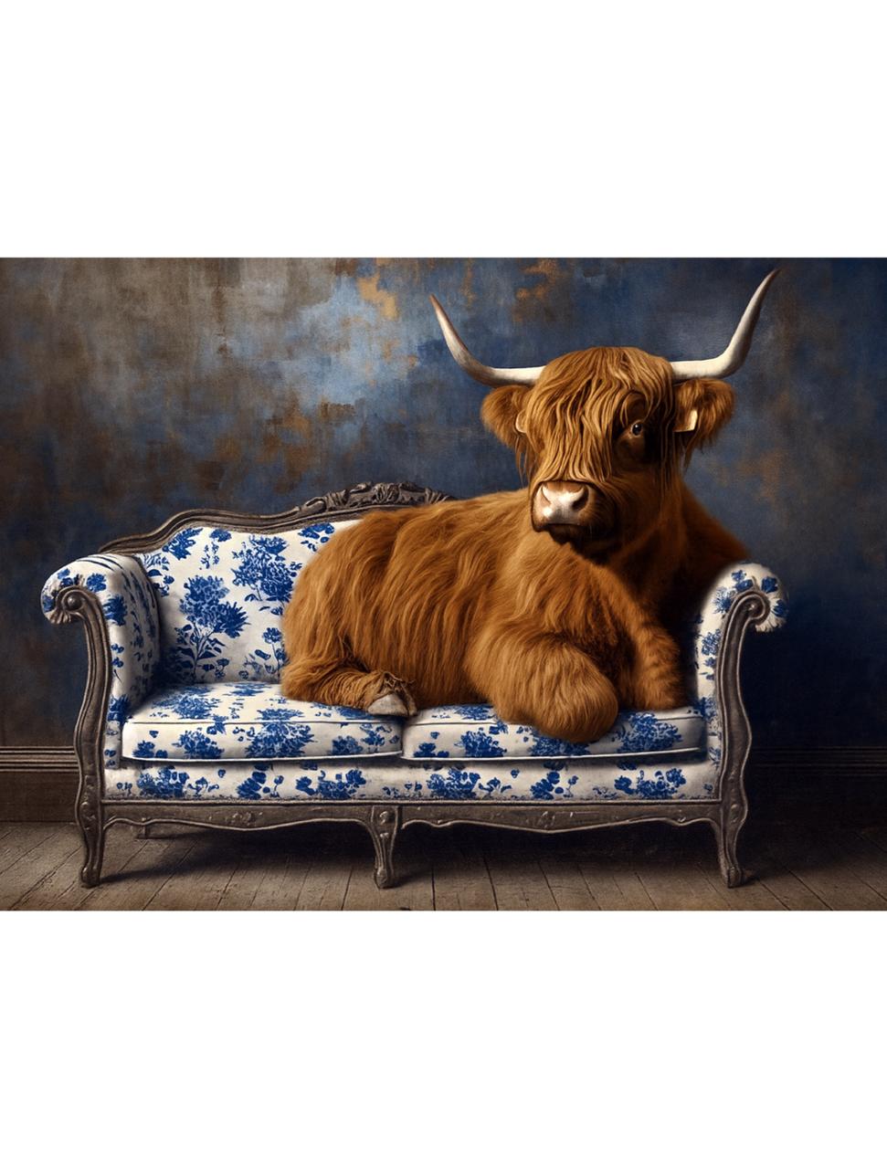 Highland Cow-ture - A2 Rice Decoupage Paper – Dixie Belle Paint