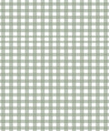 Three holiday-themed patterns are shown: in the center, a green and white gingham check.