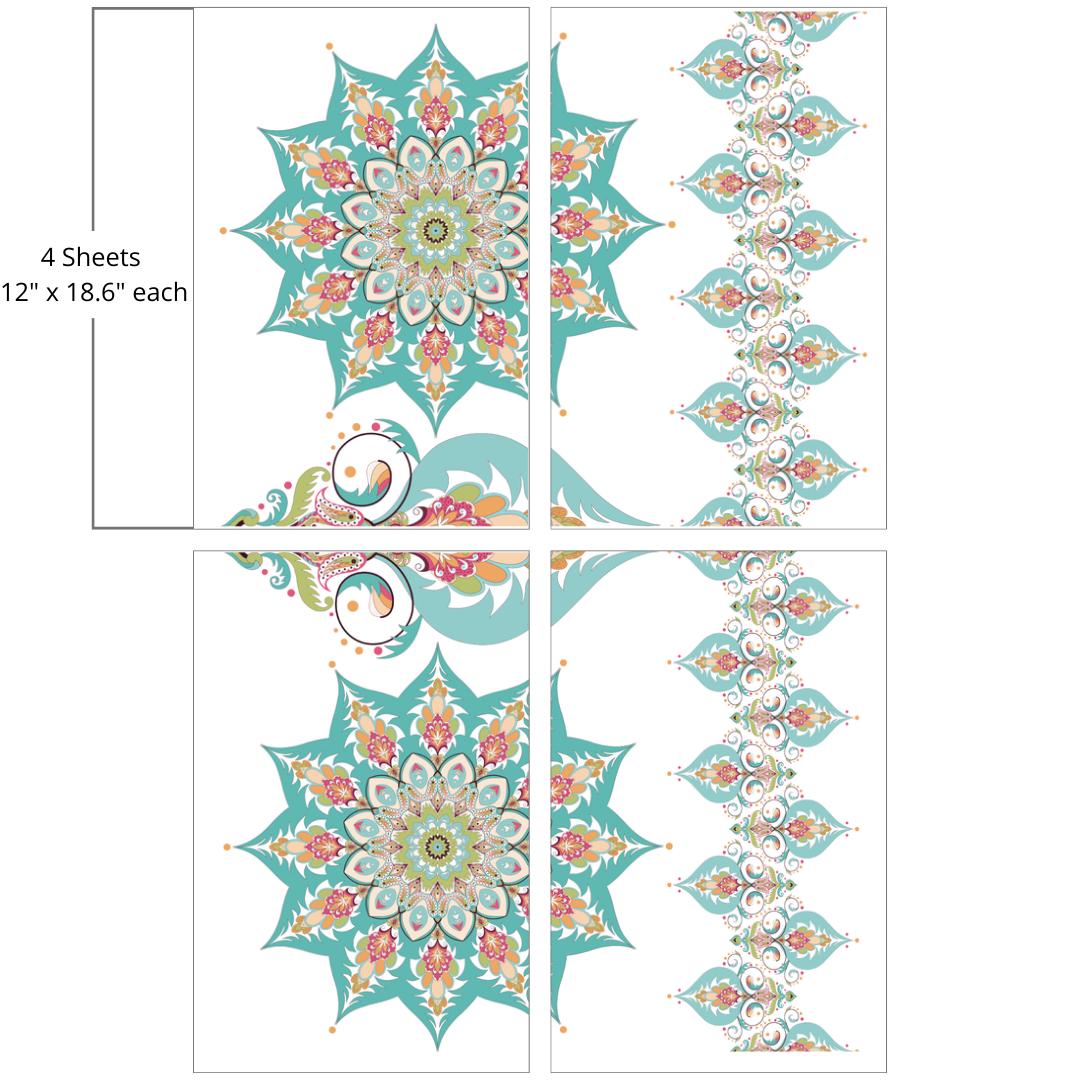 Kaleidoscope - Large Transfer - Dixie Belle Paint Company