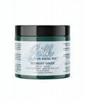 Midnight Green Silk All-In-One paint is perfect for painting kitchen cabinets, bathroom cabinets and painting furniture. 16oz can of Midnight Green Silk All-In-One paint.