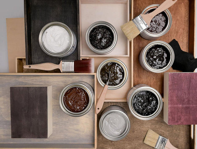 No Pain Gel Stain (Oil-Based) - Furniture/Cabinet Chalk Paint