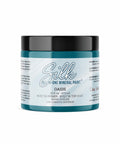Oasis Silk All-In-One paint is perfect for painting kitchen cabinets, bathroom cabinets and painting furniture. 16 oz.  jar of Oasis Silk All-In-One paint
