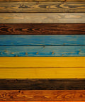 Silk All-In-One Mineral Paint 4 oz All Silk All-In-One Mineral Paint Colors - Package - Pallet painted with various Silk All-In-One Mineral Paint colors.