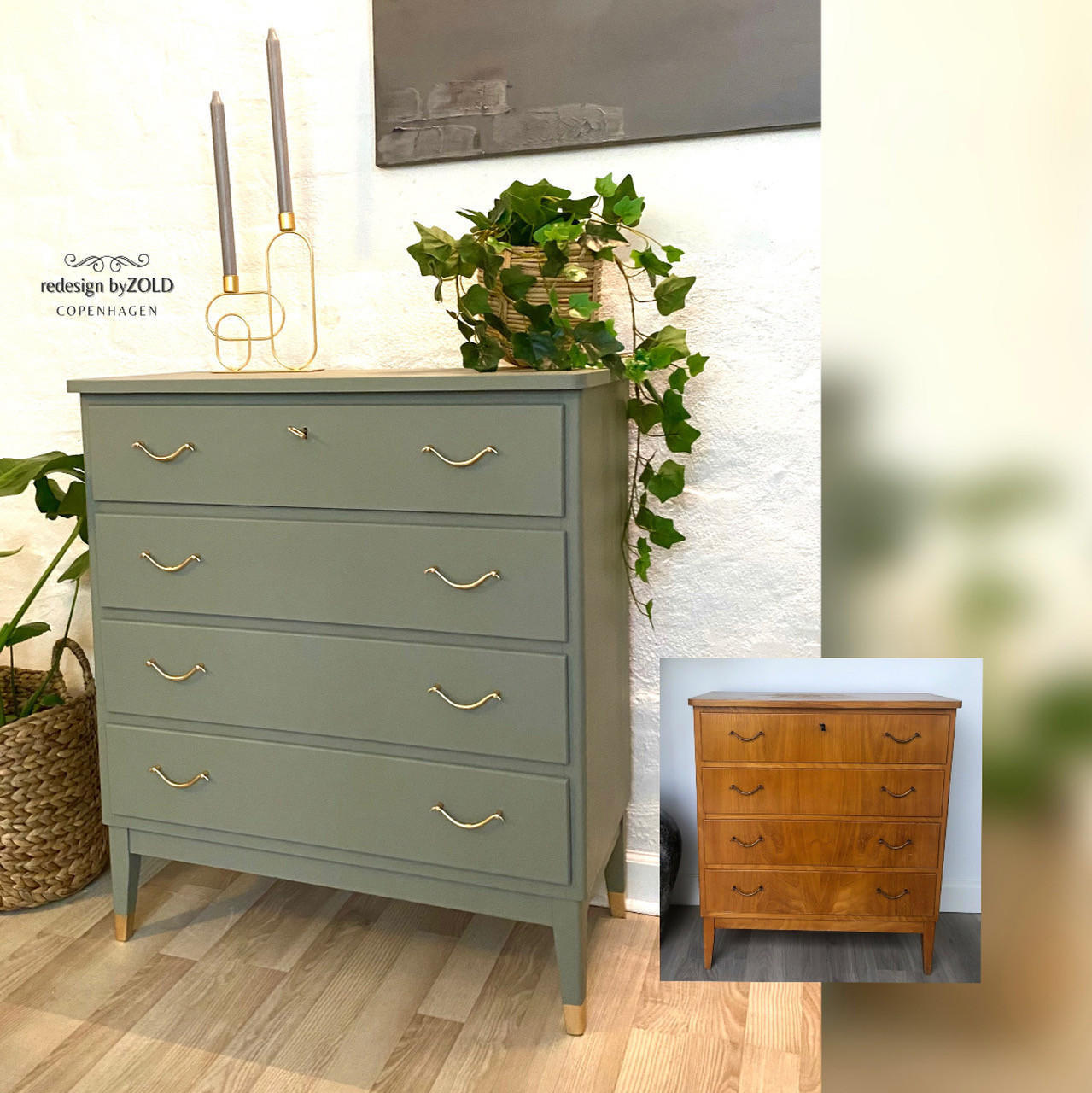 Hampton Olive Silk Paint - Dixie Belle Paint