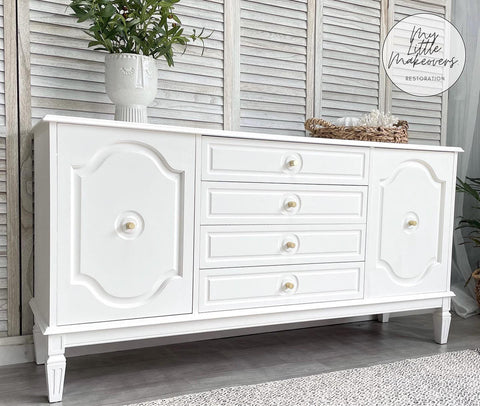 Salt Water Silk All-In-One paint is perfect for painting kitchen cabinets, bathroom cabinets and painting furniture