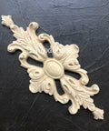WoodUBend Applique #1339 (Set of 2) is the perfect mouldable embellishment for any project! WoodUBend Applique #1339 (Set of 2) is the perfect mouldable embellishment for any project! Image of one Applique #1339 against black background.