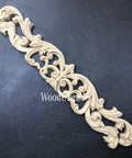 WoodUBend Applique #6035 is the perfect mouldable embellishment for any project!
Applique #6035 against a black background.